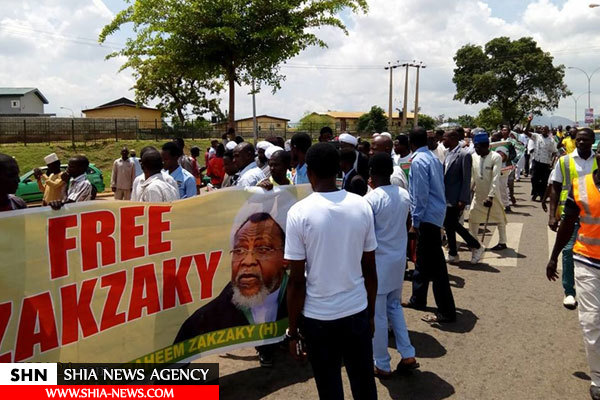 مردم ابوجا خواستار آزادی شیخ زکزکی شدند + تصاویر