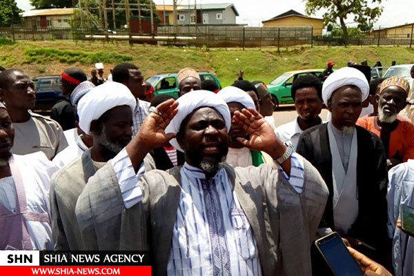 مردم ابوجا خواستار آزادی شیخ زکزکی شدند + تصاویر