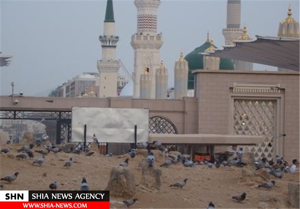 محل دفن امام صادق(ع) در قبرستان بقیع+ تصاویر