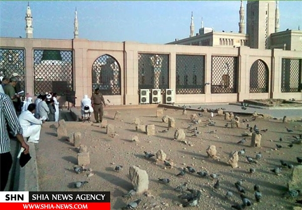 محل دفن امام صادق(ع) در قبرستان بقیع+ تصاویر