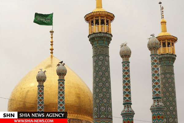 تصاویر مناره‌های حرم حضرت معصومه(س)