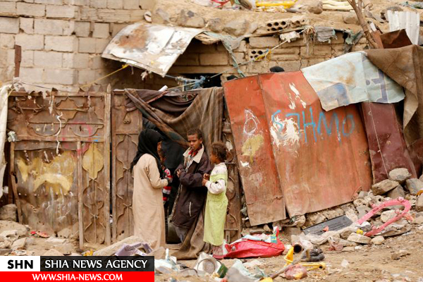 تصاویر شرایط سخت آوارگان شهر حدیده در صنعاء