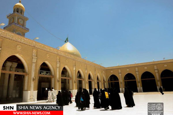 هیئتی از جامعه الزهرا (س) پاکستان به حرم امیرالمؤمنین(ع) مشرف شد+تصاویر