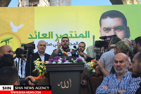 استقبال از رزمندگان حزب الله پس از بازگشت از فوعه و کفریا + تصاویر