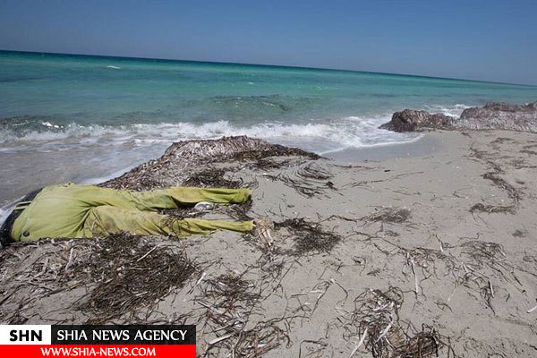 تصاویر اجساد مهاجران در سواحل لیبی (+13)