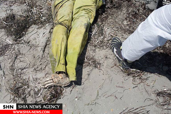 تصاویر اجساد مهاجران در سواحل لیبی (+13)