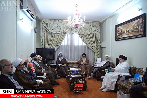 دیدار ستاد مرکزی همایش بین‌المللی حضرت ابوطالب(ع) با نماینده آیت الله سیستانی