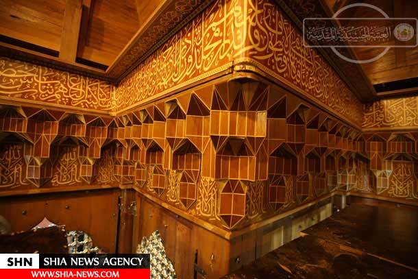 آشنایی با تاریخ ضریح مطهر امام حسین(ع) + تصاویر زیبا از داخل ضریح آشنایی با تاریخ ضریح مطهر امام حسین(ع) + تصاویر زیبا از داخل ضریح