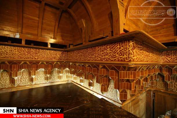 آشنایی با تاریخ ضریح مطهر امام حسین(ع) + تصاویر زیبا از داخل ضریح آشنایی با تاریخ ضریح مطهر امام حسین(ع) + تصاویر زیبا از داخل ضریح
