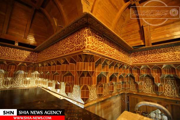 آشنایی با تاریخ ضریح مطهر امام حسین(ع) + تصاویر زیبا از داخل ضریح آشنایی با تاریخ ضریح مطهر امام حسین(ع) + تصاویر زیبا از داخل ضریح