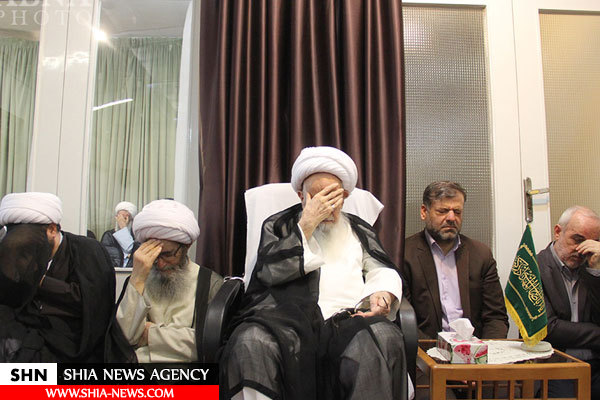 مجلس عزای شهادت حضرت حمزه(ع) در دفتر آیت‌الله صافی گلپایگانی