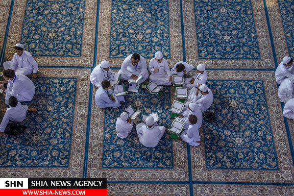 تصاویر مدرسه بزرگ قرآنی کربلا در حرم سیدالشهدا(ع) تصاویر مدرسه بزرگ قرآنی کربلا در حرم سیدالشهدا(ع)