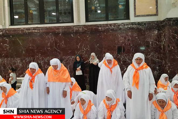 تصویر حضور حجاج ایرانی در سعی صفا و مروه تصویر حضور حجاج ایرانی در سعی صفا و مروه