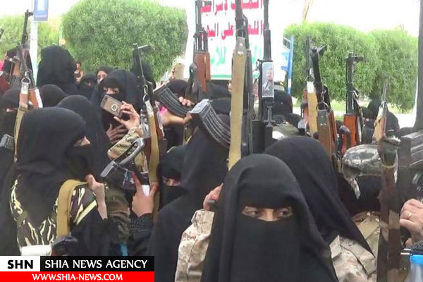 تصاویر تظاهرات هزاران زن در صنعاء