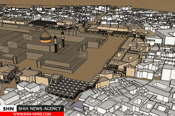 جزئیاتی درباره شبستان حضرت فاطمه زهرا(س) در حرم مطهر علوی + تصاویر