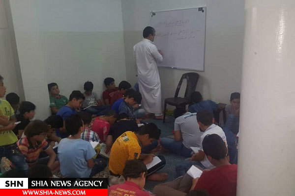 دوره فرهنگی امام حسین(ع) برای نوجوانان سوریه برگزار شد+تصاویر