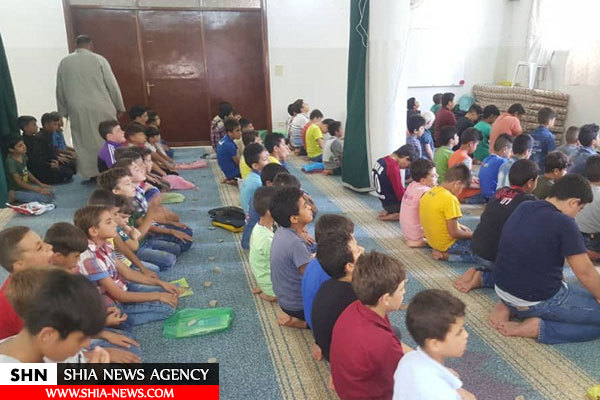 دوره فرهنگی امام حسین(ع) برای نوجوانان سوریه برگزار شد+تصاویر