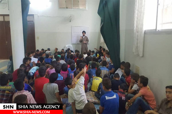 دوره فرهنگی امام حسین(ع) برای نوجوانان سوریه برگزار شد+تصاویر