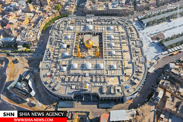 تصویر هوایی دیدنی از حرم امام حسین(ع) تصویر هوایی دیدنی از حرم امام حسین(ع)