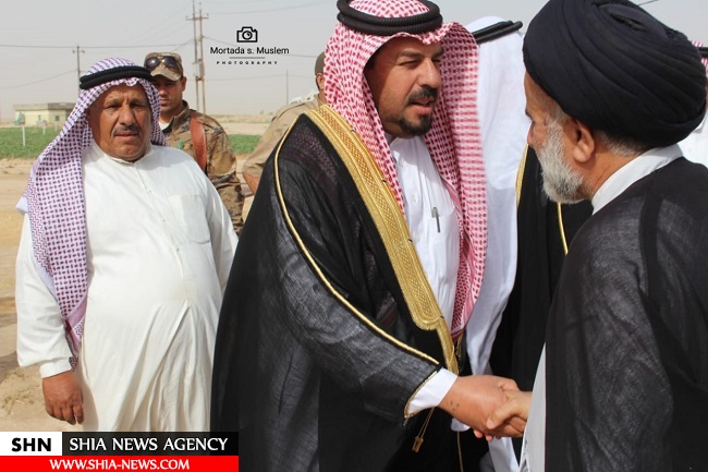 ارسال کمک های بشر دوستانه آیت الله العظمی سیستانی به مناطق تازه آزاد شده از داعش +تصاویر