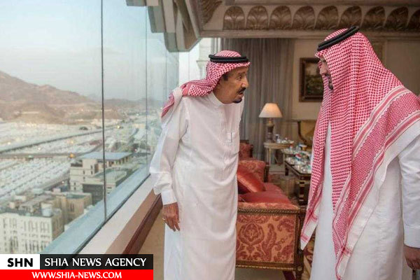 پادشاه سعودی از منا بازدید کرد+ تصاویر