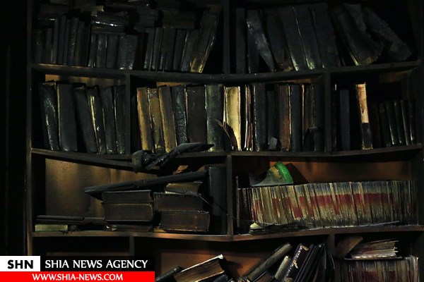 حسینیه درکه ۷ ماه پس از آتش‌سوزی عمدی+ تصویر