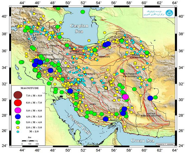 ایران در مردادماه چندبار بار لرزید؟ +آمار