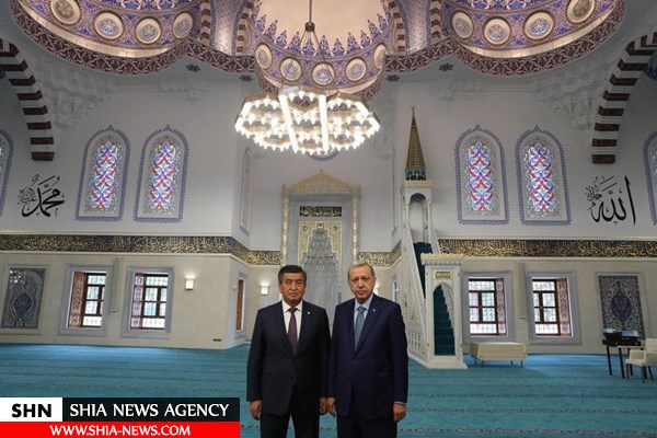 بزرگترین مسجد آسیای مرکزی در بیشکک افتتاح شد