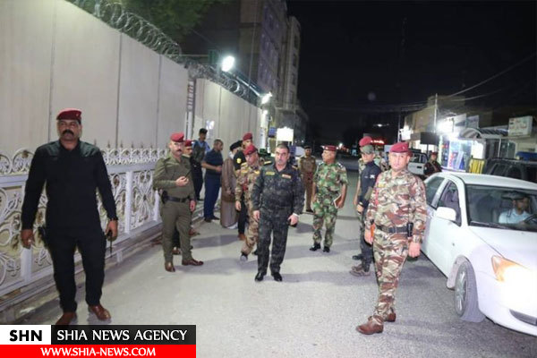 تشدید تدابیر امنیتی برای محافظت از کنسولگری ایران در نجف اشرف +تصویر