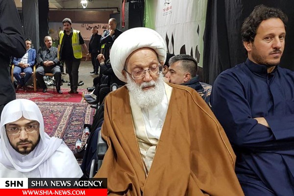 مجلس حسینی (ع) اولین حضور علنی آیت الله عیسی قاسم