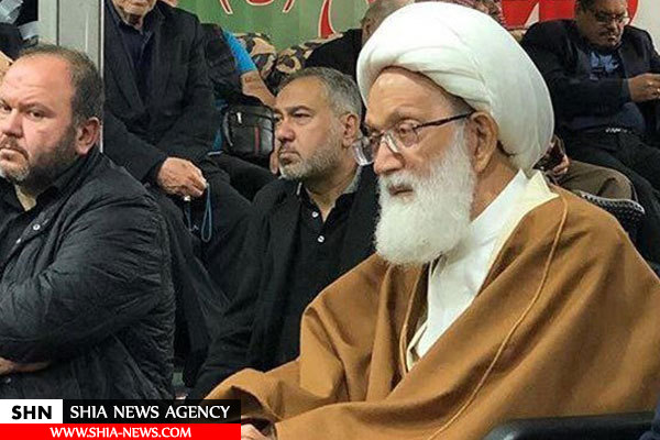 مجلس حسینی (ع) اولین حضور علنی آیت الله عیسی قاسم