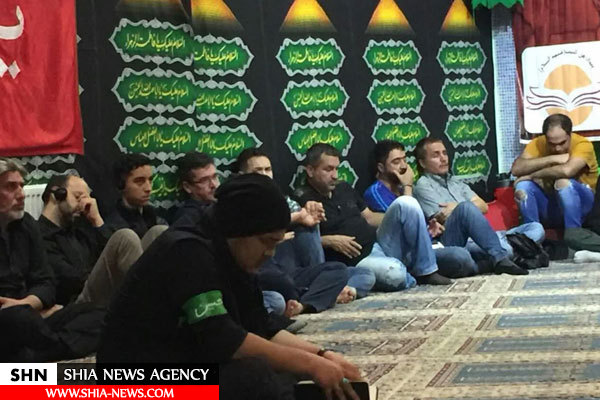 مراسم عزاداری دومین شب محرّم در بنیاد اهل بیت(ع) بلژیک+تصاویر