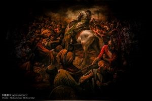 تصاویر ناب از نقاشی های محرم و عاشورا در موزه های جهان