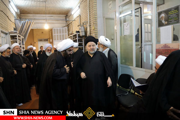 تصاویر مراسم بزرگداشت آیت الله اشرفی شاهرودی در قم