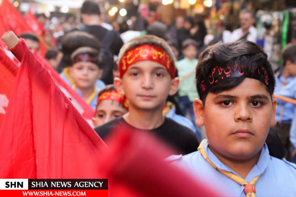 دسته عزاداری حسینی کودکان شیعه سوری دسته عزاداری حسینی کودکان شیعه سوری