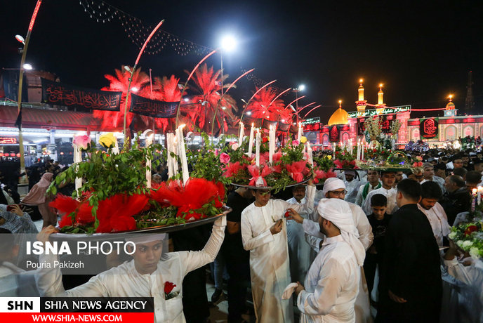 شب تاسوعای حسینی (ع) در کربلا شب تاسوعای حسینی (ع) در کربلا