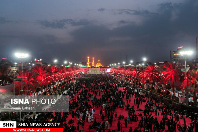 شب تاسوعای حسینی (ع) در کربلا شب تاسوعای حسینی (ع) در کربلا