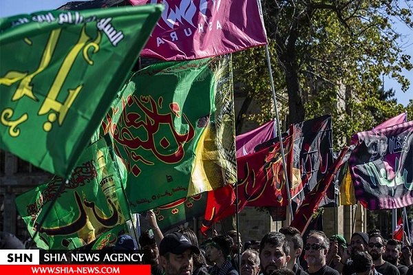 تصاویری از راهپیمایی حسینی در «دیربورن» آمریکا