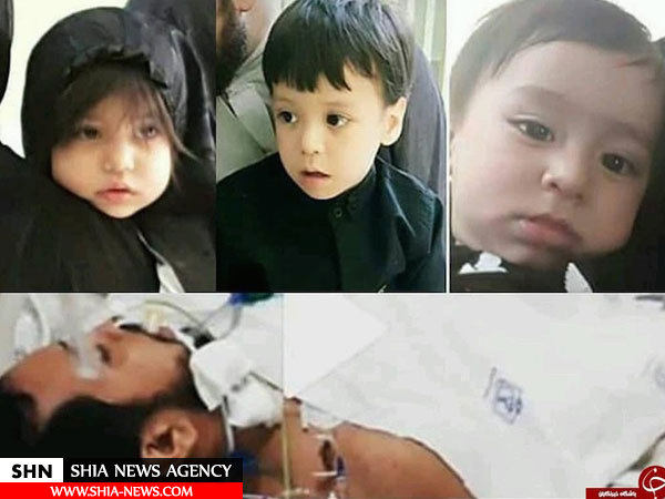 ۳ فرزند خردسال طلبه‌جوانی که درمشهد کشته شد
