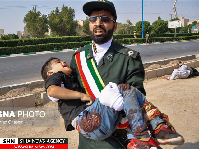 کودک زخمی شده در حمله تروریستی