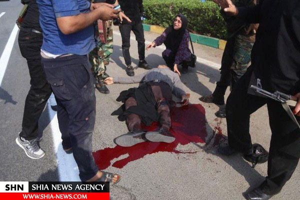 تصاویر حمله تروریستی به رژه نیروهای مسلح در اهواز