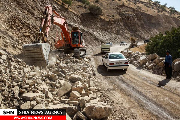 خسارات زلزله ۵.۹ ریشتر شهر تازه آباد کرمانشاه