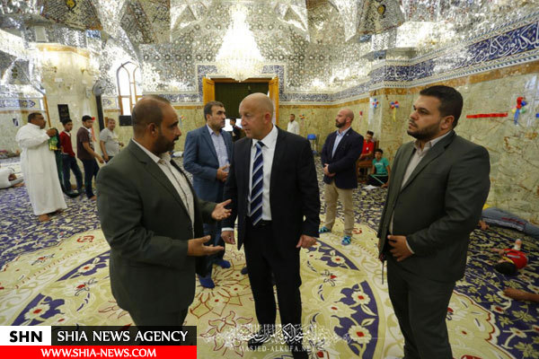 سفیر نیوزلند به زیارت اماکن مقدس کوفه مشرّف شد +تصاویر