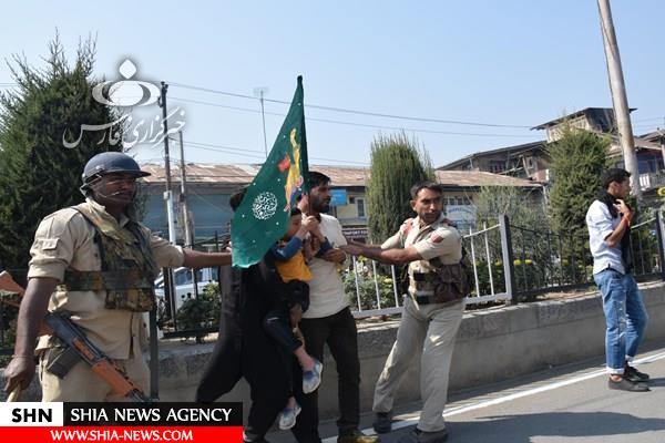 افزایش خشونت در کشمیر و حمله به عزاداران حسینی+ تصاویر