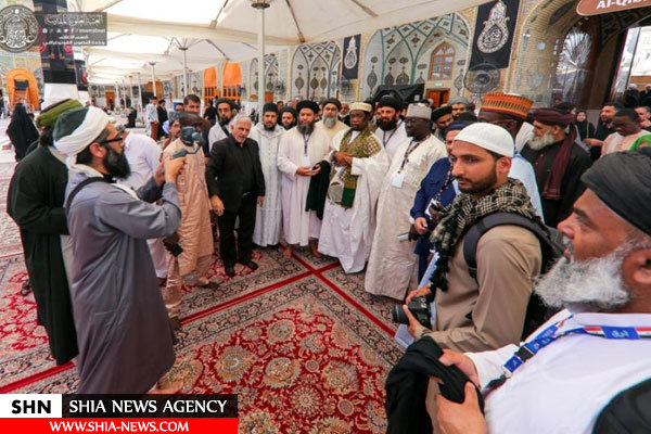 تشرف مهمانان جشنواره تراتیل سجادیه به حرم امیرالمؤمنین (ع) تشرف مهمانان جشنواره تراتیل سجادیه به حرم امیرالمؤمنین (ع)
