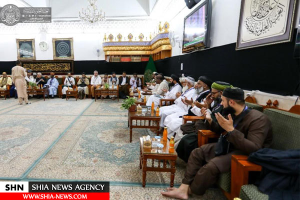 تشرف مهمانان جشنواره تراتیل سجادیه به حرم امیرالمؤمنین (ع) تشرف مهمانان جشنواره تراتیل سجادیه به حرم امیرالمؤمنین (ع)