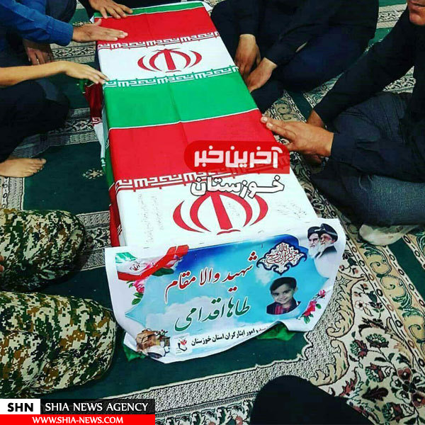 تشییع شهدای حمله تروریستی اهواز+ تصاویر