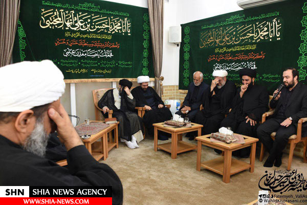 گزارش تصویری مراسم رونمایی پرچم اهدایی به هیئات مذهبی  به مناسبت هفتم ماه صفر