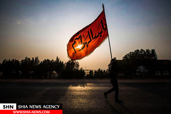 تصاویر آغاز پیاده روی اربعین از شهرهای مختلف عراق تصاویر آغاز پیاده روی اربعین از شهرهای مختلف عراق