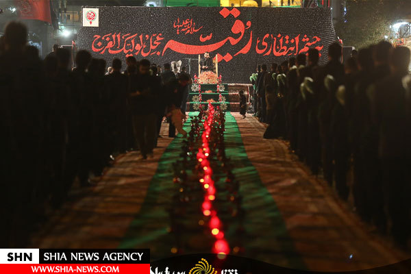 سفره نذری حضرت رقیه (س) در حرم حضرت معصومه (س) سفره نذری حضرت رقیه (س) در حرم حضرت معصومه (س)